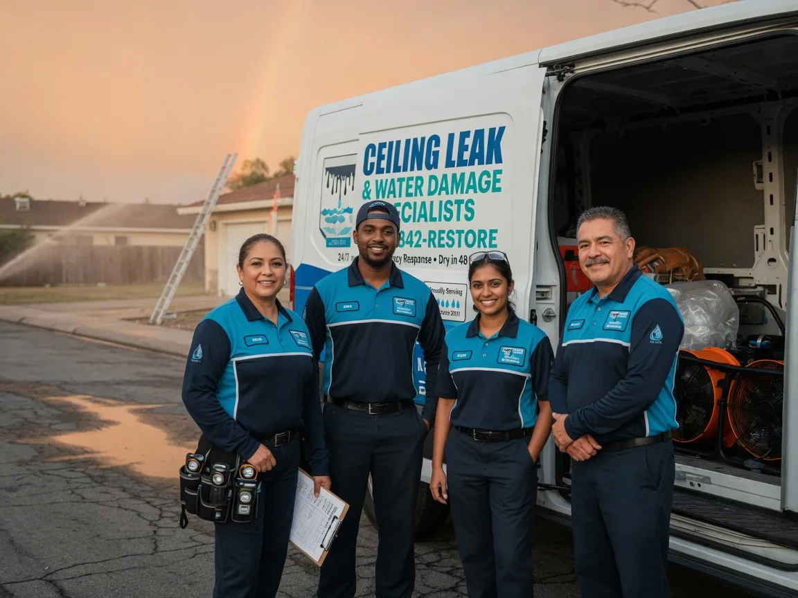Ceiling Leak Cleanup company in Wallpack Center, NJ